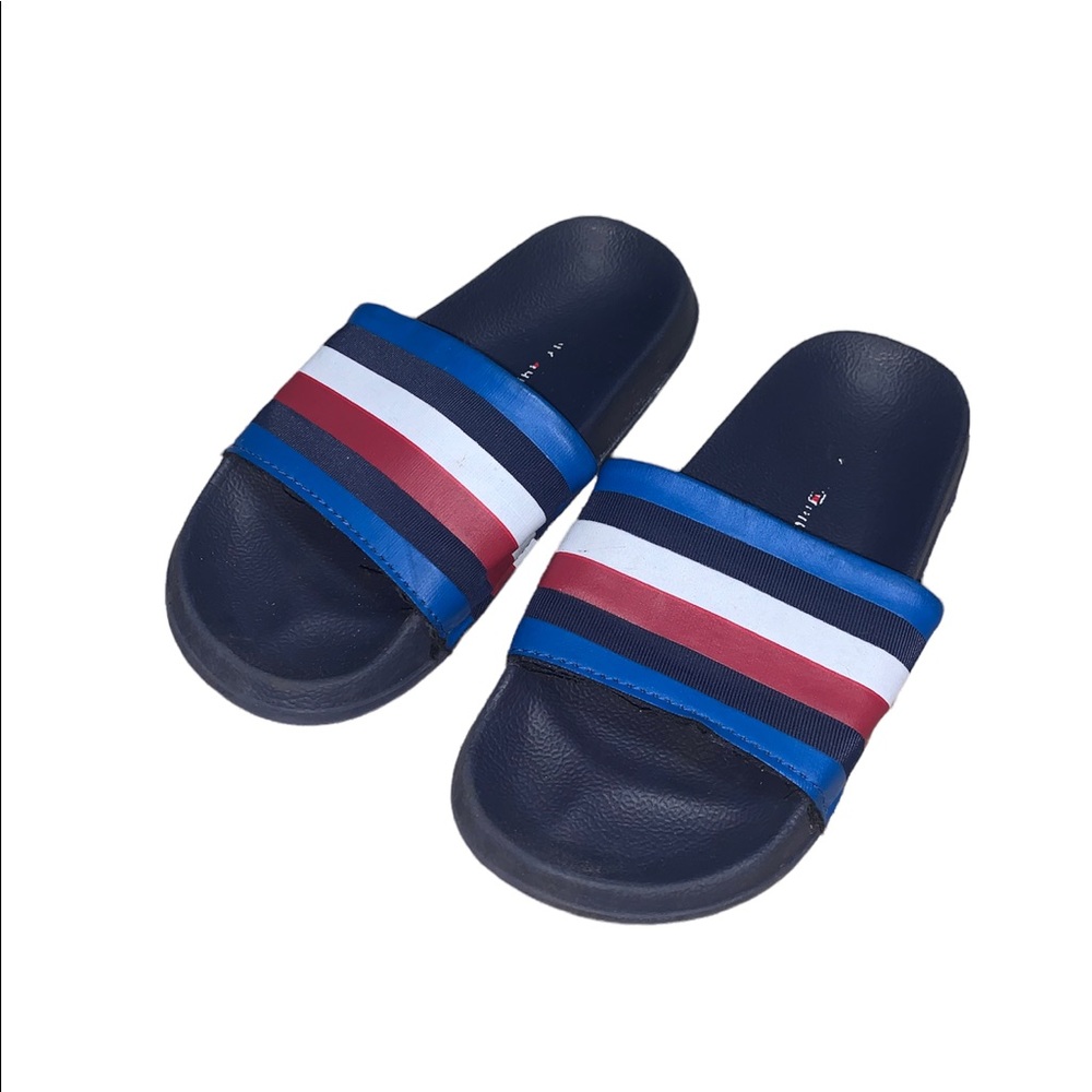 Tommy Hilfiger - Boys Slides size 29/ 10.5 C